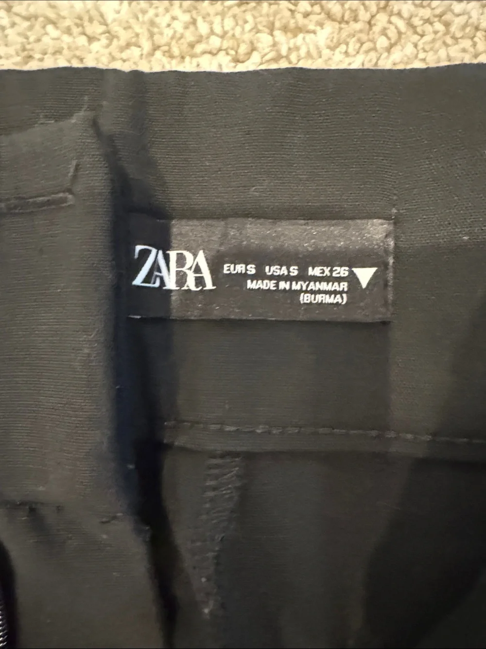 Zara slacks with front slit size small - Picture 4 of 5